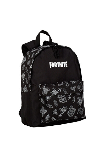 Franke Ghiozdan școlar, Fortnite, Back and White, 41 x 30 x 10 cm