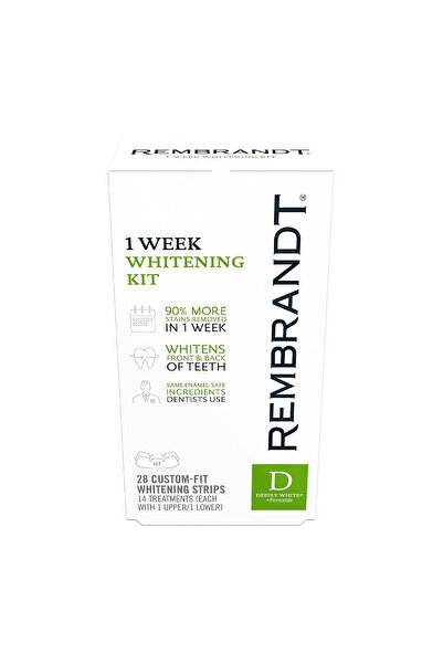 Rembrandt Cutie cu 14 plicuri, benzi de albire a dinților, Rembrandt, Deeply ...