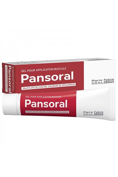 Pierre Fabre Dental Gel, Pierre Fabre, Pansoral, Against Gingivitis and Canker Sores, 15gr