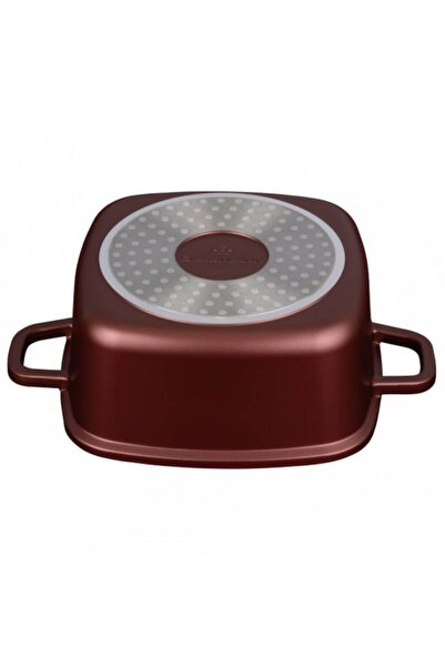 Blaumann Square roasting pan with lid, cast aluminum, 24x10 cm, capacity 4.4 , BL-4092