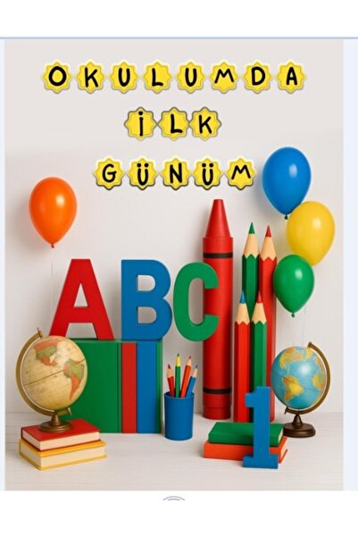 PROMISEBACKDROP2 OKULUMDA İLK GÜNÜM 150x200 KUMAŞ /PANO OKUL ETKİNLİK