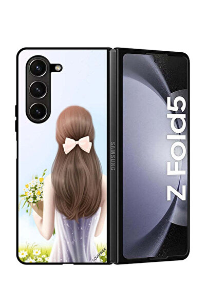 Covernex غطاء حماية لهاتف سامسونج جالاكسي زد فولد 5، فتاة جميلة