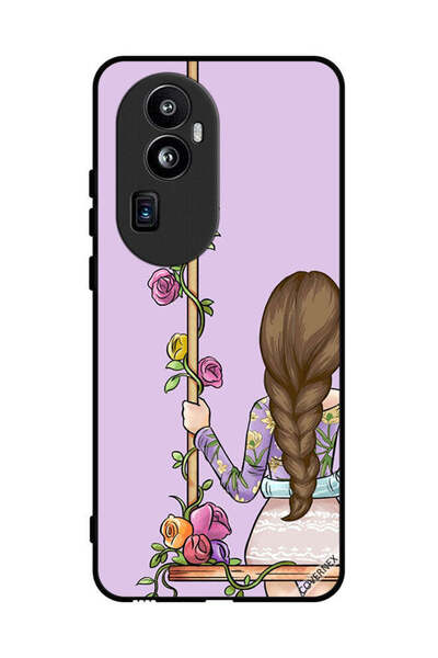 Covernex غطاء حماية لهاتف Oppo Reno 10 Pro Plus مع خلفية فتاة BFF