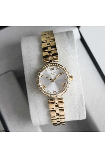 FERRO F21612B Women's Wrist Watch with Steel Band