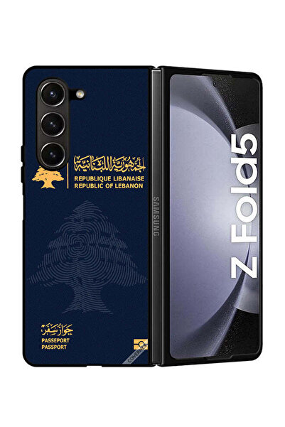 Covernex غطاء حماية لهاتف سامسونج جالاكسي زد فولد 5 جواز سفر لبناني