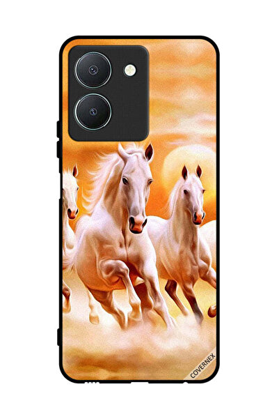 Covernex غطاء حماية لهاتف Vivo Y36 4G بتصميم حصان يركض