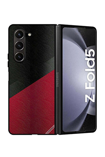 Covernex غطاء حماية لهاتف سامسونج جالاكسي زد فولد 5 بنقشة جلد