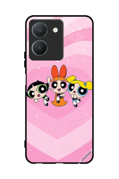 Covernex غطاء حماية لهاتف Vivo Y36 5G - رسوم متحركة للفتيات المحترفات