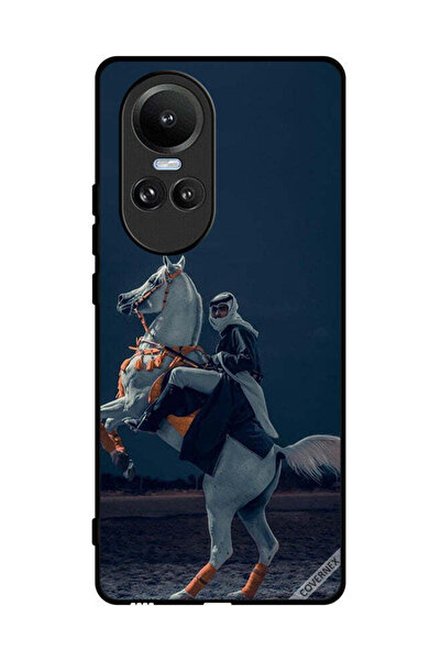 Covernex غطاء حماية لهاتف Oppo Reno10 شاب على حصان