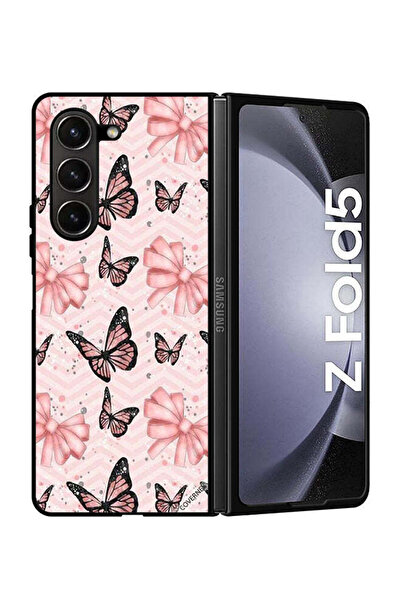 Covernex غطاء حماية لهاتف سامسونج جالاكسي زد فولد 5 بخلفية فراشات