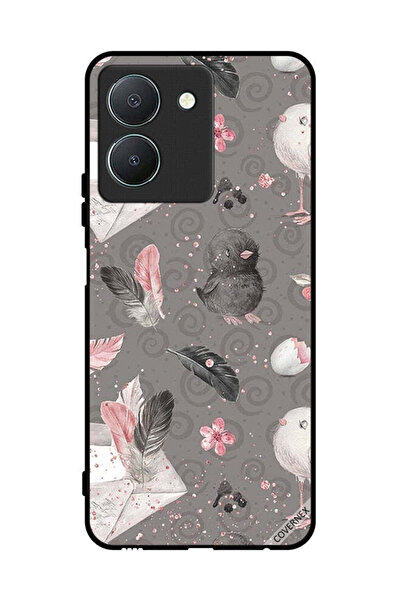 Covernex غطاء حماية لهاتف Vivo Y36 4G - ريش وفراخ