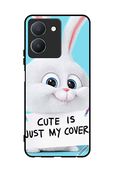 Covernex غطاء حماية لهاتف Vivo Y36 5G، أرنب لطيف هو مجرد غطاء لي