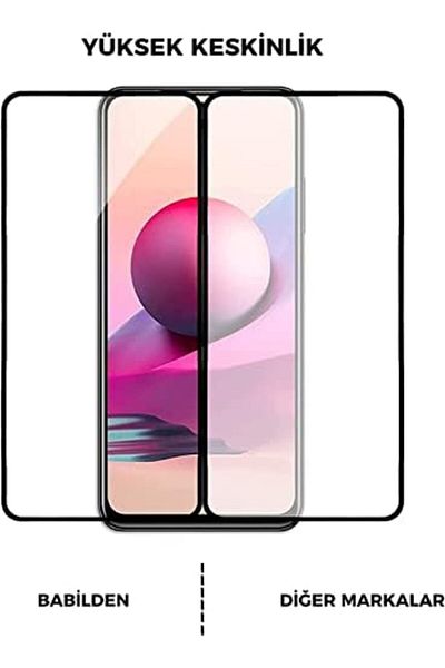 Mena Rise Diyar-ıFırsatShop مصممة خصيصًا لهاتف Xiaomi Redmi Note 10 Pro بتغطية من الطرف إلى الطرف وحماية كاملة أيضًا