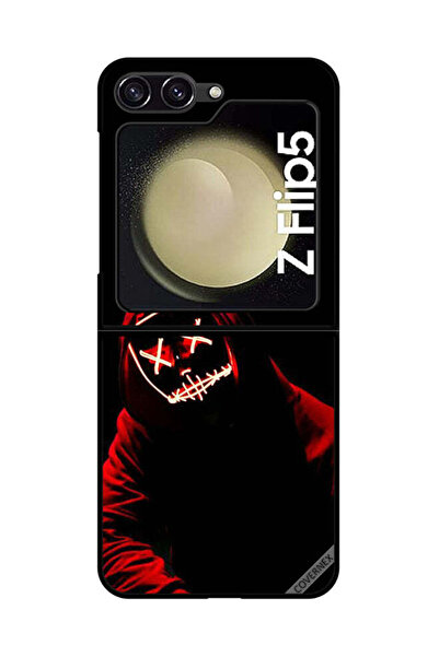 Covernex غطاء حماية لهاتف Samsung Galaxy Z Flip 5 قناع الهالوين