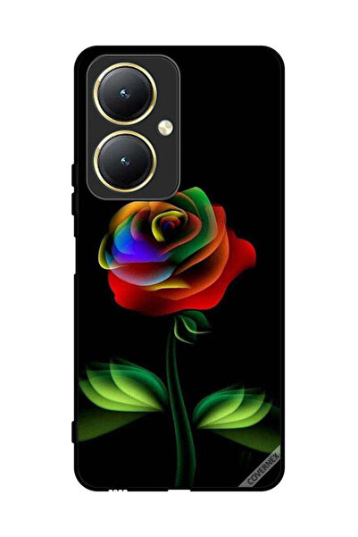 Covernex غطاء حماية لهاتف فيفو Y27 4G بلون قوس قزح وردي