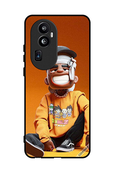 Covernex غطاء حماية لهاتف Oppo Reno 10 Pro Plus - رسمة فتى متعب مصاب