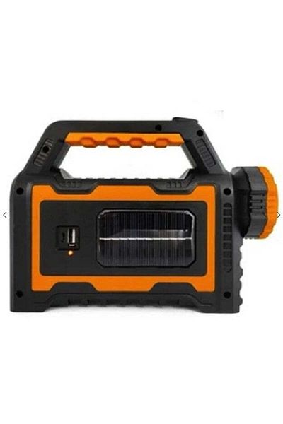divendi-ro 8031-B solar portable lamp with 1 LED + 55 COB solar powered flashlight, handheld