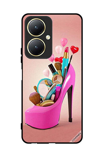 Covernex Protective Case Cover vivo Y35 Plus 5G Shoe With Makeup Items