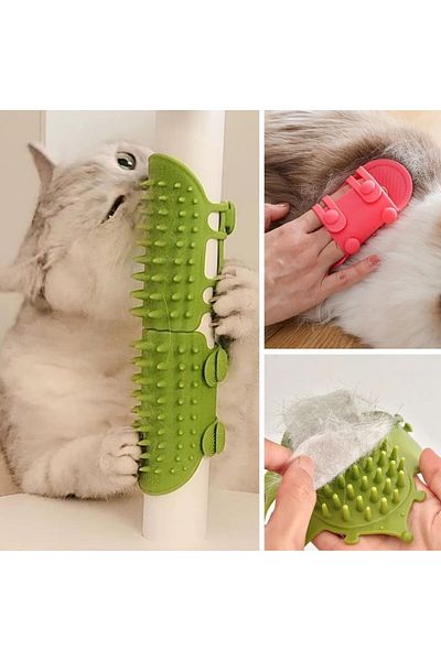 Mena Rise Şirinshop Adjustable Silicone Cat Scratching Comb That Can Be Attached to the Chair Leg 1108107