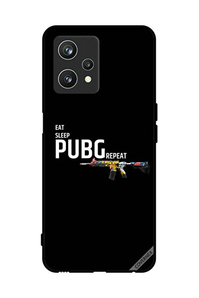 Covernex غطاء حماية لجهاز Realme 9 Pro Eat Sleep Pubg Repeat