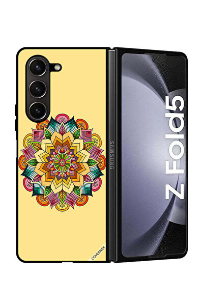 Covernex غطاء حماية لهاتف سامسونج جالاكسي زد فولد 5 بنمط ماندالا دائري