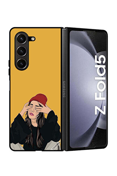 Covernex غطاء حماية لهاتف سامسونج جالاكسي زد فولد 5 - فتاة حزينة