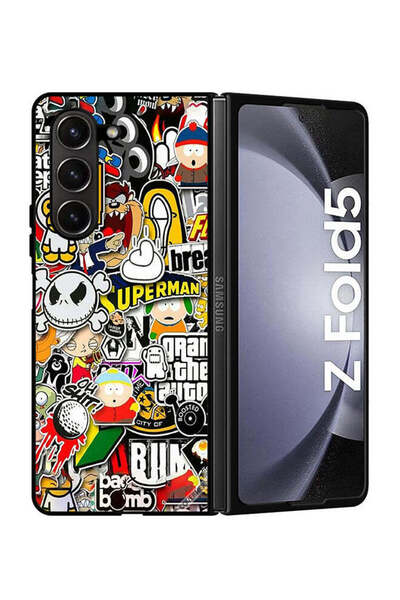 Covernex غطاء حماية لهاتف سامسونج جالاكسي زد فولد 5 - ملصقات