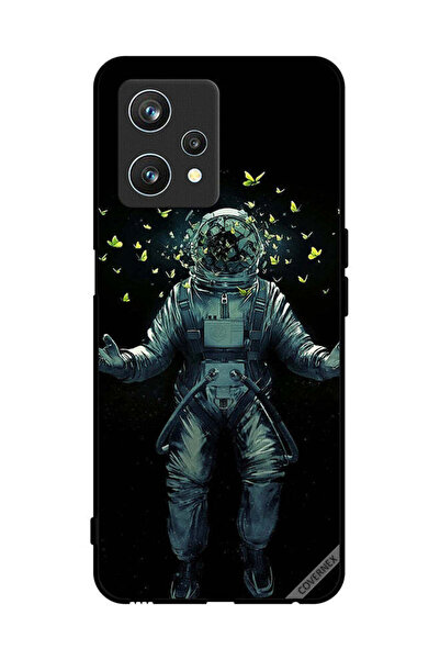 Covernex غطاء حماية لهاتف Realme 9 Pro - رائد فضاء وفراشات