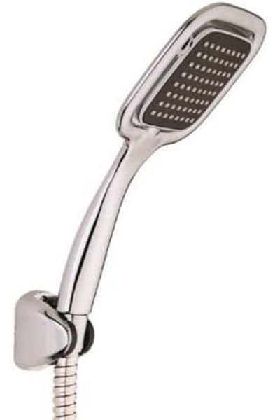 Mena Rise Şirinshop Elegant Shower Set - Articulated (Hanging) Spiral Hose (150cm) - Stylishly Designed Square