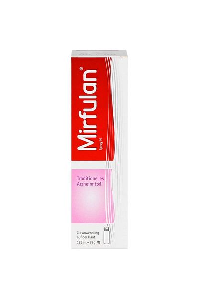 RECORDATI Spray, Mirfulan, Ectoin, Reduces Inflammation and Moisturizes Skin, 125ml