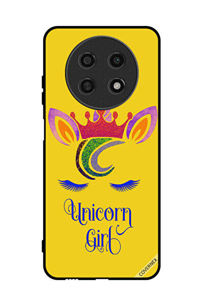 Covernex غطاء حماية لهاتف هواوي نوفا Y91 برسومات فتاة يونيكورن
