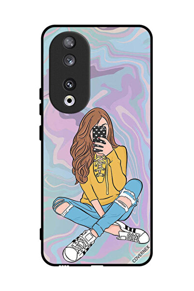 Covernex غطاء حماية لهاتف Honor 90 صورة فتاة
