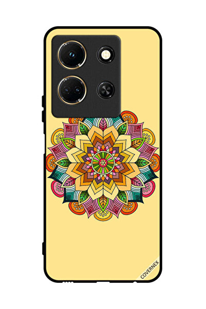 Covernex غطاء حماية لهاتف Infinix Note 30 بنمط ماندالا دائري