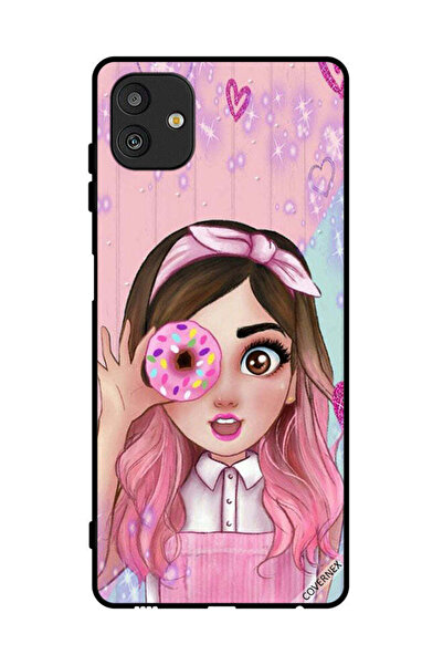 Covernex غطاء حماية لهاتف سامسونج جالاكسي M13 5G - فن فتاة محبة الدونات