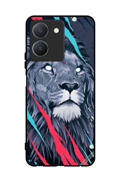 Covernex غطاء حماية لهاتف Vivo Y36 4G برسومات الأسد الملك