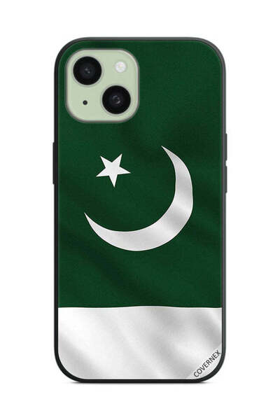 Covernex غطاء حماية لهاتف Apple iPhone 15 بعلم باكستان