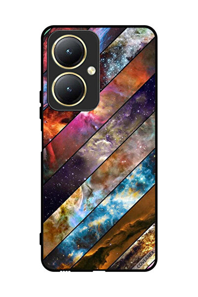 Covernex غطاء حماية لهاتف فيفو Y27 4G بنمط خطوط