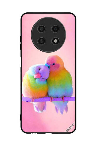 Covernex غطاء حماية لهاتف هواوي نوفا Y91 بطبعة طيور لطيفة
