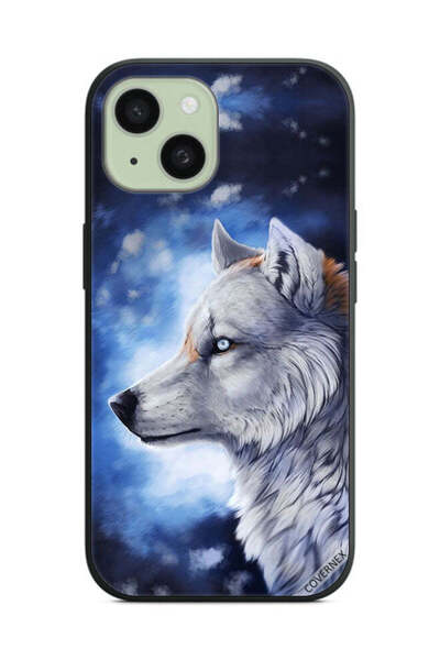 Covernex غطاء حماية لهاتف Apple iPhone 15 بتصميم رسم الذئب