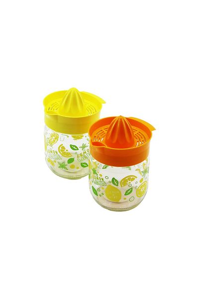 Mena Rise Fredesenli̇ Glass Chamber Lemon Hot 425Cc Color Plastic Hot - Handle 1108107