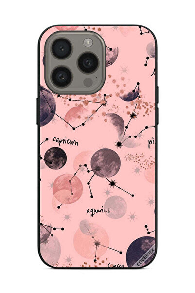 Covernex غطاء حماية لهاتف Apple iPhone 15 Pro برسومات الأبراج الفلكية