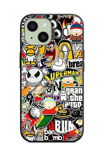 Covernex غطاء حماية لجهاز Apple iPhone 15 ملصقات