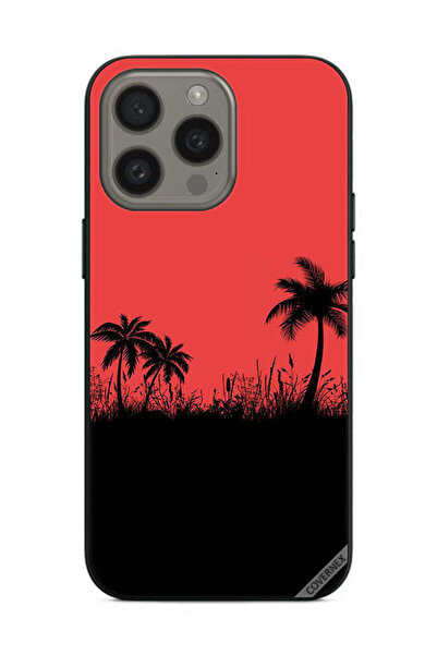 Covernex غطاء حماية لهاتف Apple iPhone 15 Pro Max - أشجار التمر