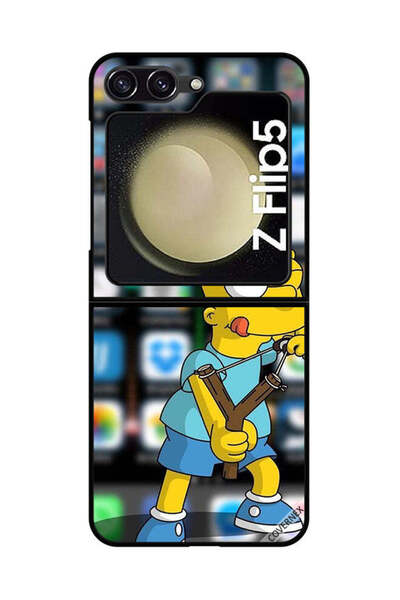 Covernex غطاء حماية لهاتف سامسونج جالاكسي زد فليب 5 - رسوم متحركة غاضبة