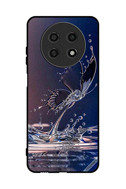 Covernex غطاء حماية لهاتف هواوي نوفا Y91 - قطرات الماء - فراشة