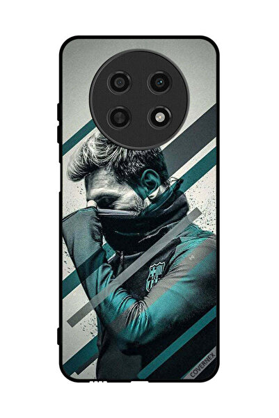 Covernex غطاء حماية لهاتف هواوي نوفا Y91 ميسي يخفي وجهه