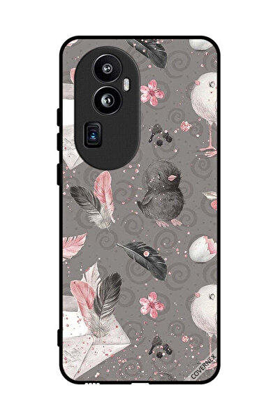 Covernex غطاء حماية لهاتف Oppo Reno 10 Pro Plus - ريش وفراخ