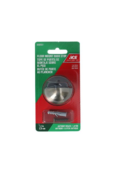 ACE Floor Mount Door Stop with Screw and Anchor