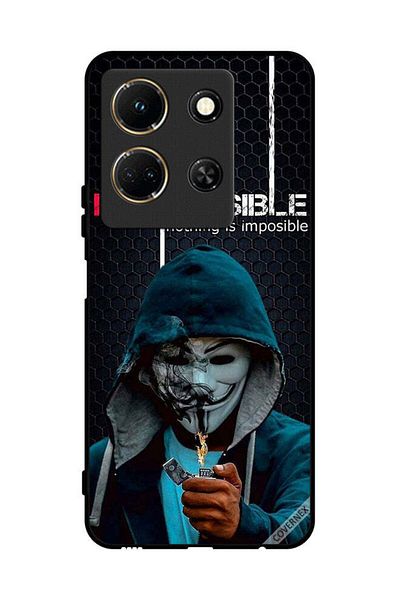 Covernex غطاء حماية لهاتف Infinix Note 30 - خلفية شاشة "أنا ممكن، لا شيء مستحيل"