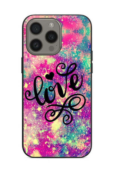 Covernex غطاء حماية لجهاز Apple iPhone 15 Pro - خلفية شرارات الحب